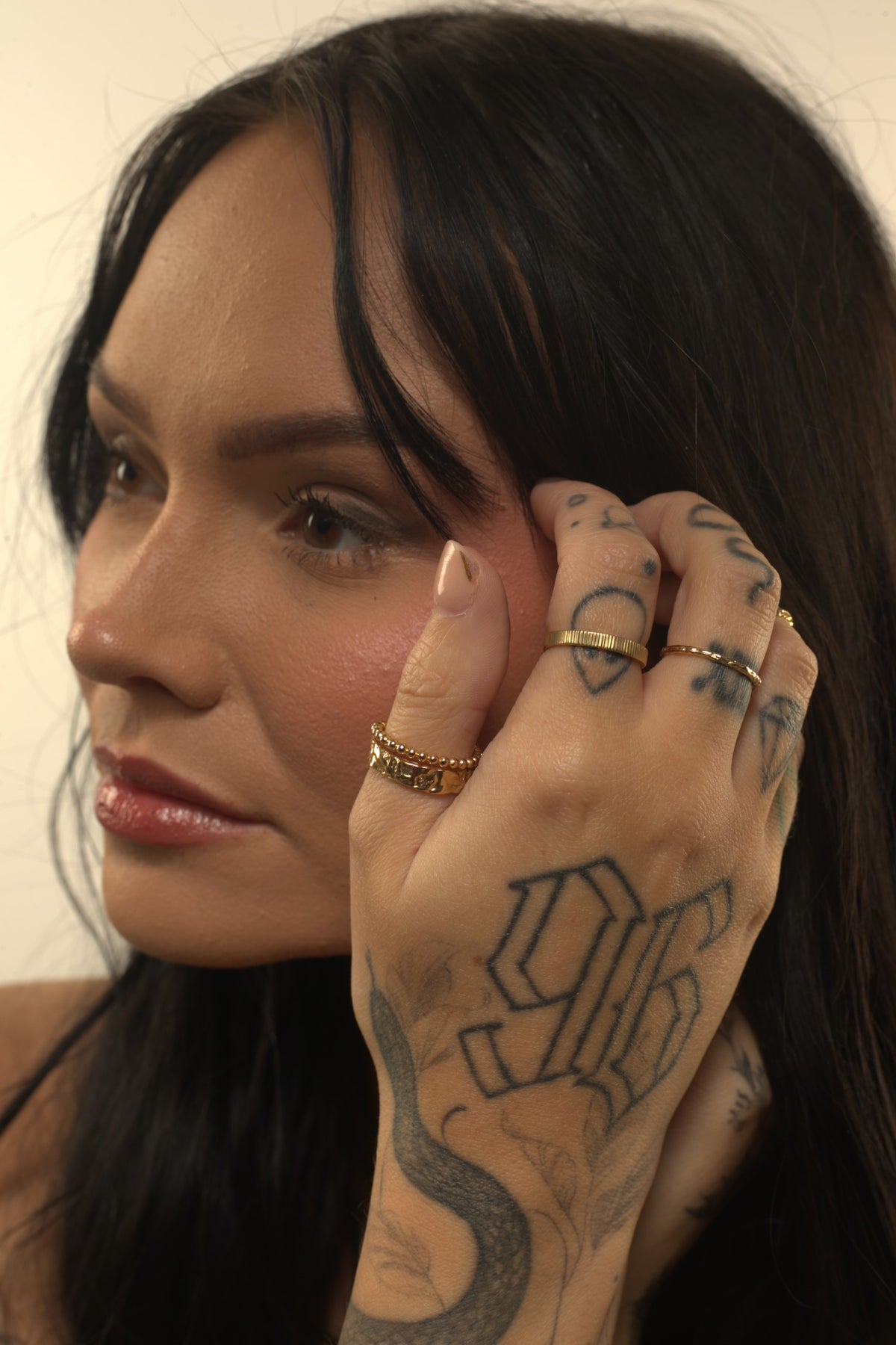 Beaded Stacker (Sample Sale)