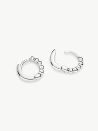 Beaded Huggie Hoops (Sample Sale)