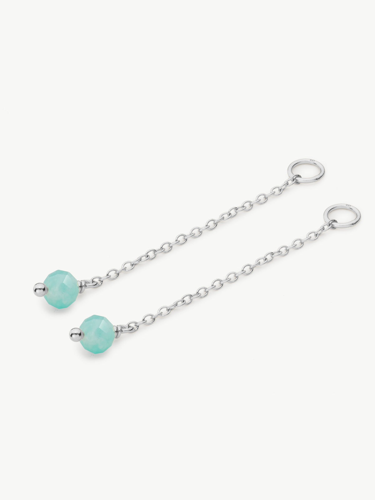 Long Amazonite Earring Charm - PAIR (Sample Sale)