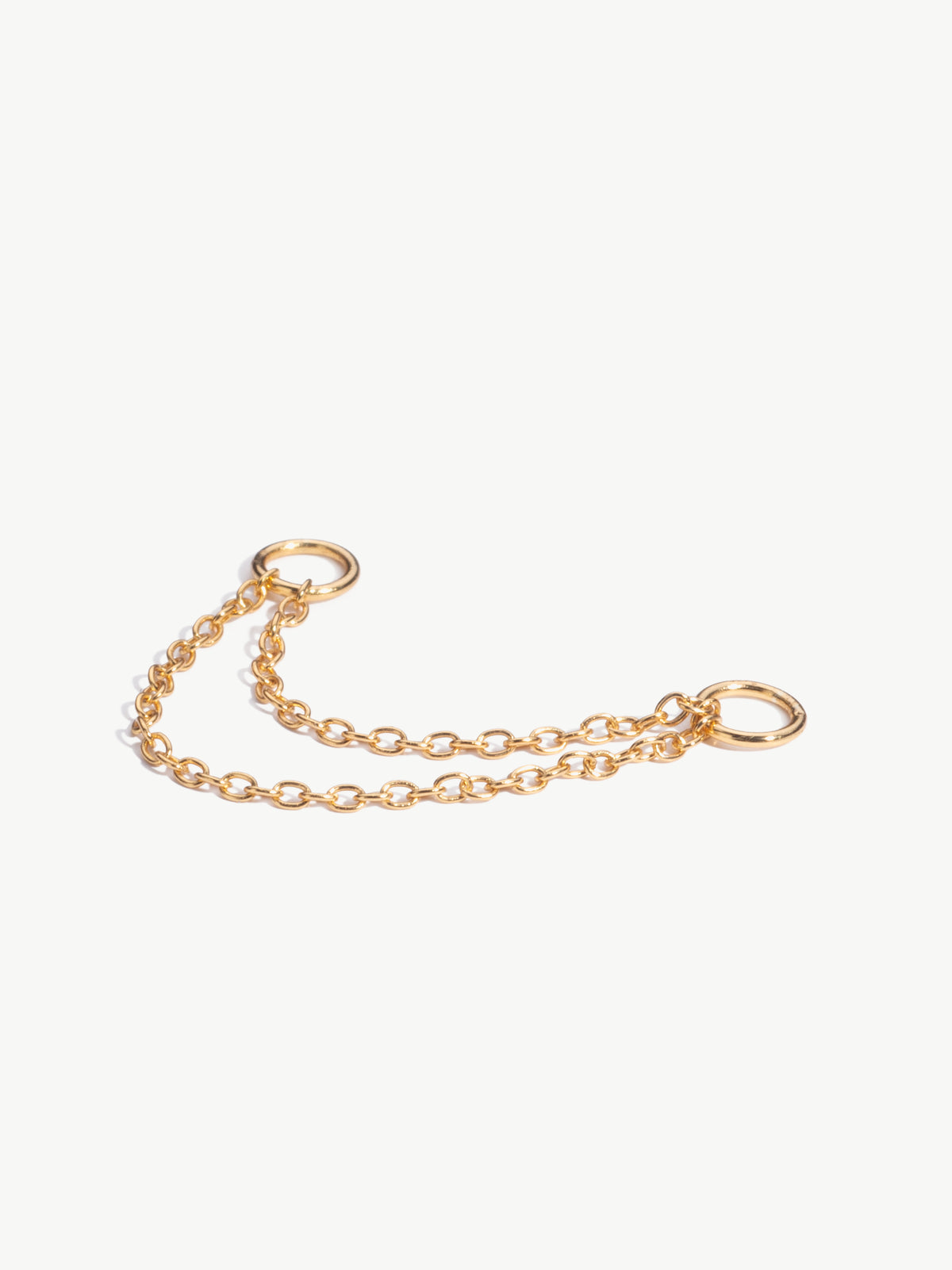 Double Chain Fusion Earing Charm - Single (Sample Sale)