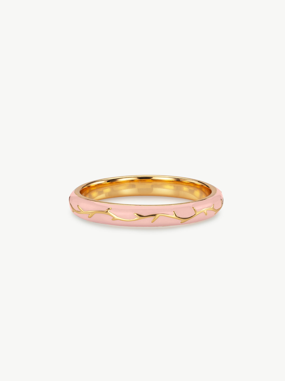 Ophelia Pink Enamel Ring