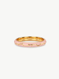 Ophelia Pink Enamel Ring