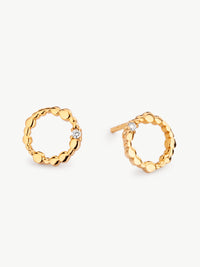 Diamond Halo Studs