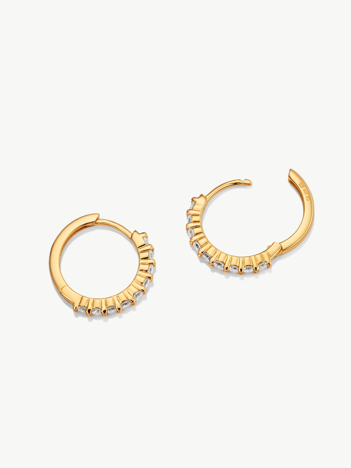 Small Diamond Hoops 0.54ct