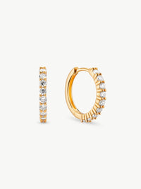 Small Diamond Hoops 0.54ct
