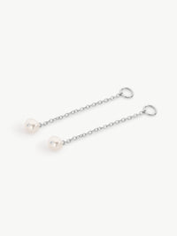 Long Pearl Drop Earring Charm - PAIR (Sample Sale)