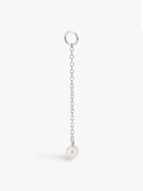 Long Pearl Drop Earring Charm - PAIR (Sample Sale)