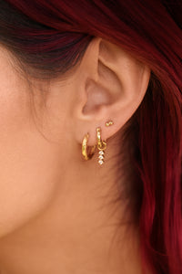 ear stack in gold vermeil
