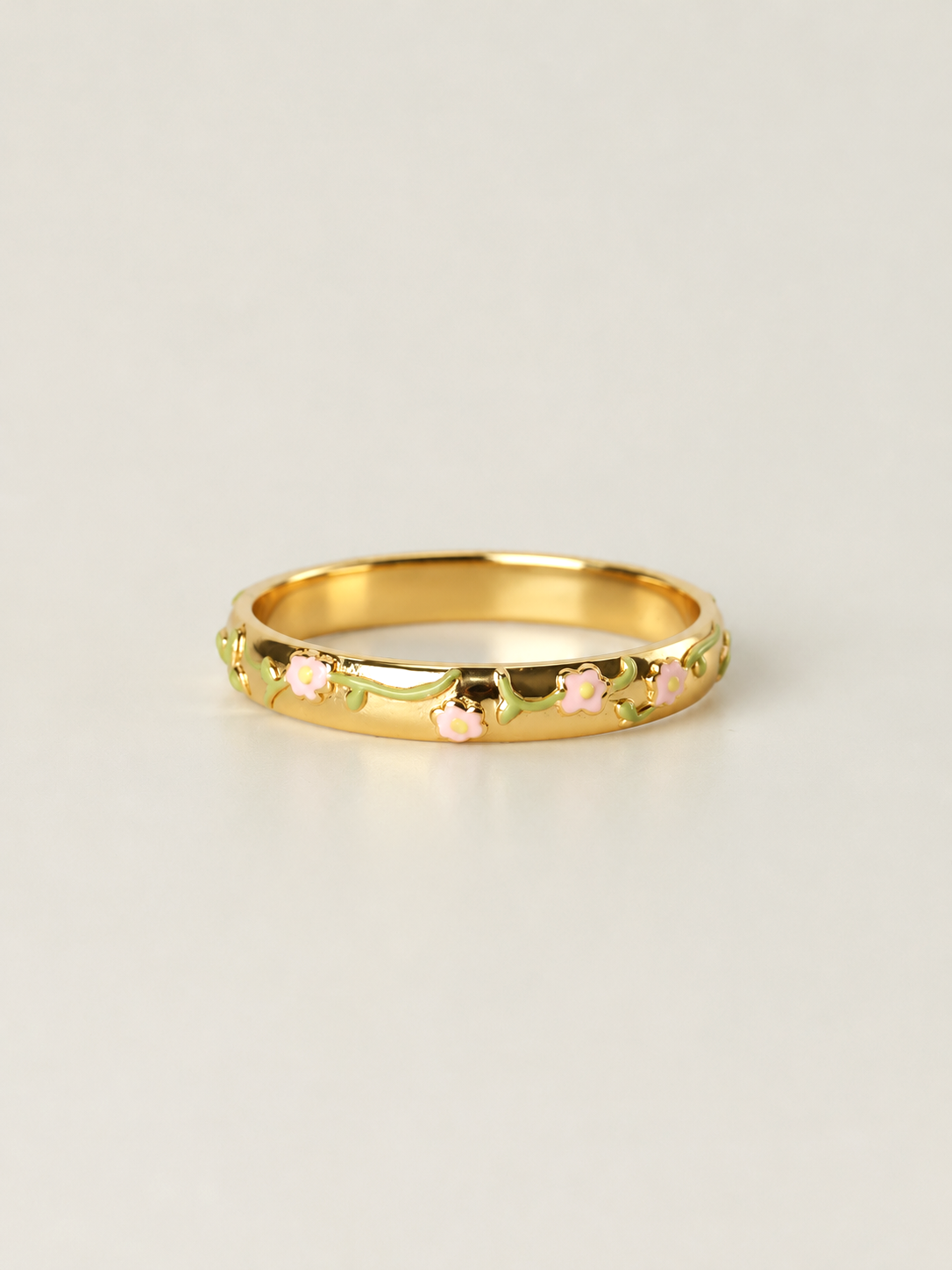 Enamel Floral Ring (One Off Sample)