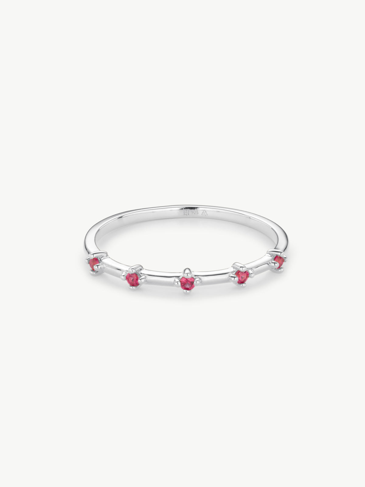 Astra Ruby 'Astra' Lab Grown Ruby Ring Italian Heritage Brand – L'ERA Jewellery