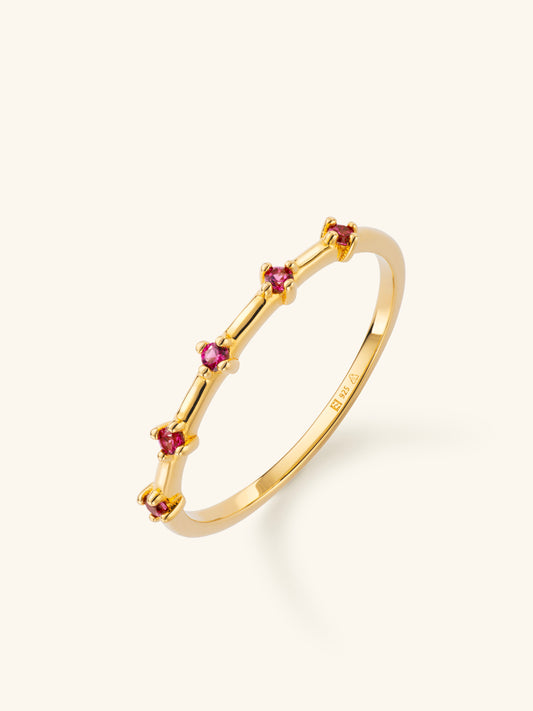 'Astra' Ruby Ring