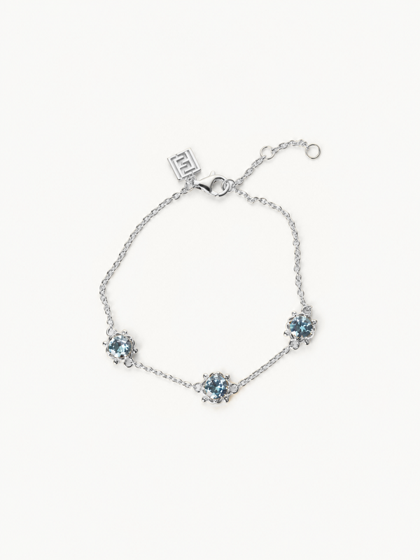 Daphne bracelet 3 stone (One Off Sample)