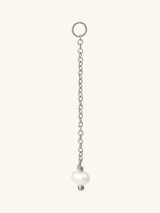 Long Pearl Drop Earring Charm (Sample Sale)