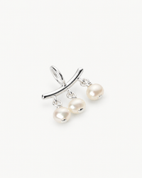 Freshwater Pearl Hoop Charm - Single Charm (One Off Sample)