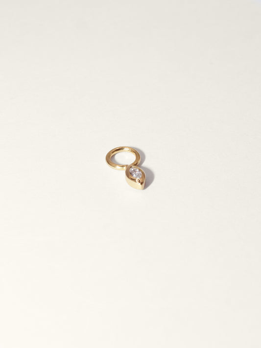 Marquise Diamond Earring Charm - Single (Sample Sale)