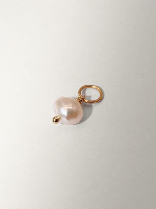 Medium Freshwater Pearl Earring Charm - Single (Sample Sale)