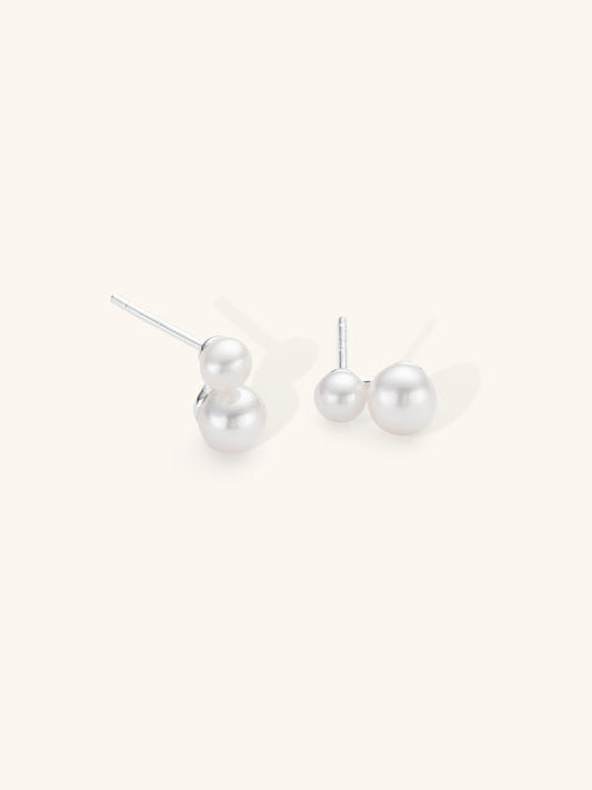 Freshwater Pearl Double Studs