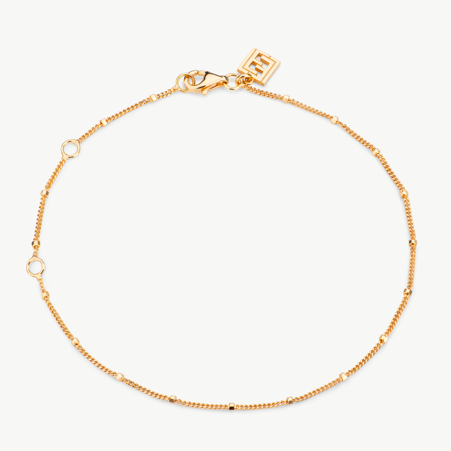 Satellite Bracelet in gold vermeil