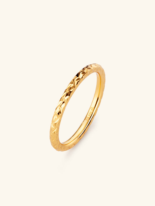 Shimmer Stacker Ring