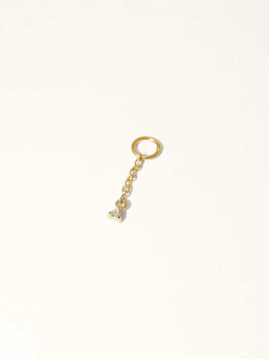 Short Mini Diamond Earring Charm (Sample Sale)