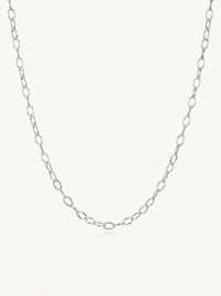 Storia oval link chain in silver