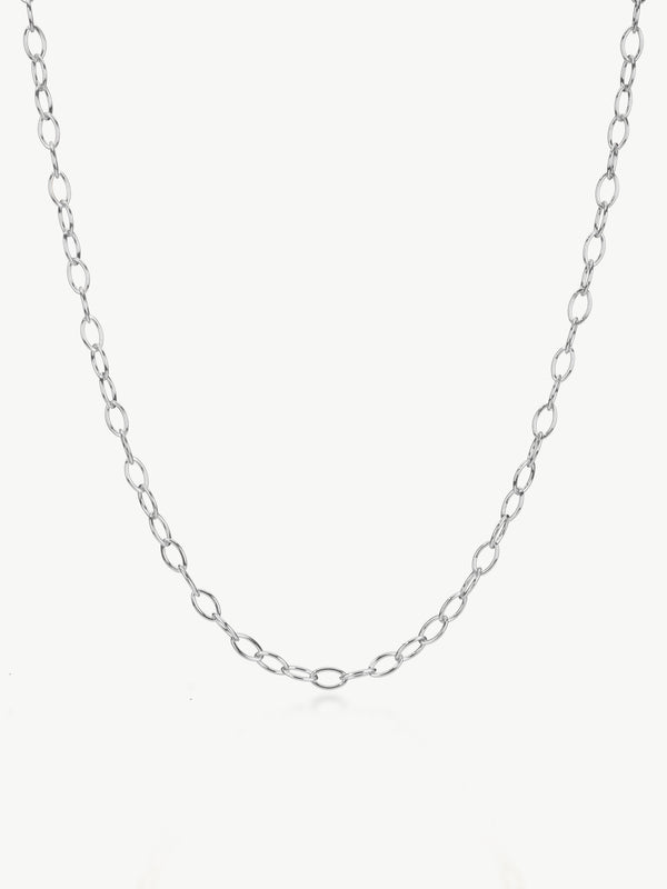 Storia oval link chain in silver