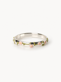 Enamel Floral Ring (One Off Sample)