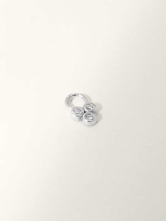 Trio Diamond Earring Charm (Sample Sale)