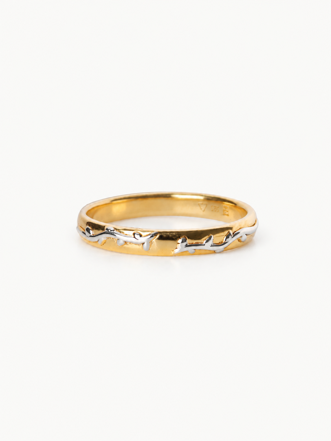 Two-tone Vine Ring (One Off Sample)