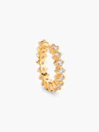 White Sapphire Ear Cuff