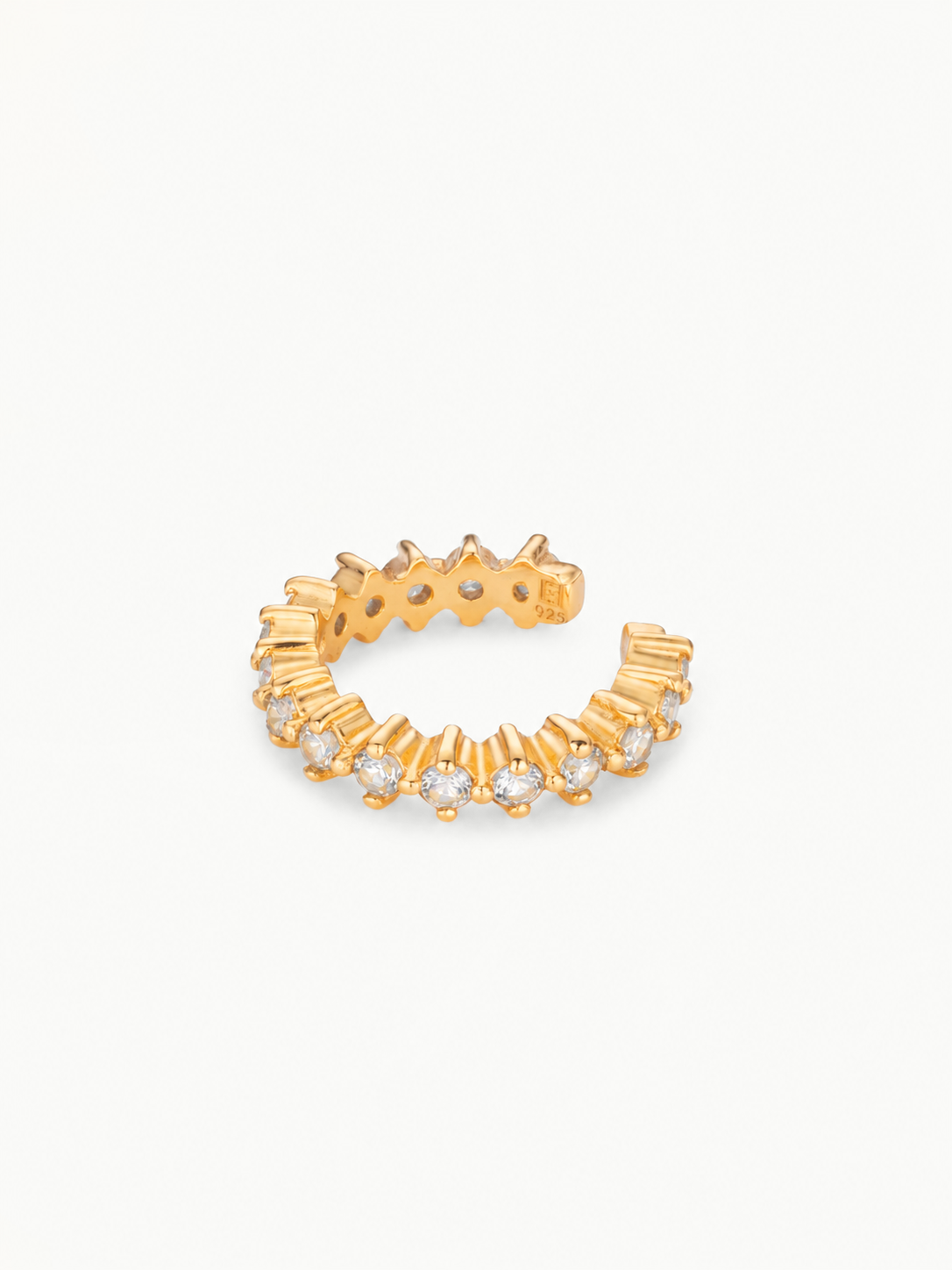 White Sapphire Ear Cuff