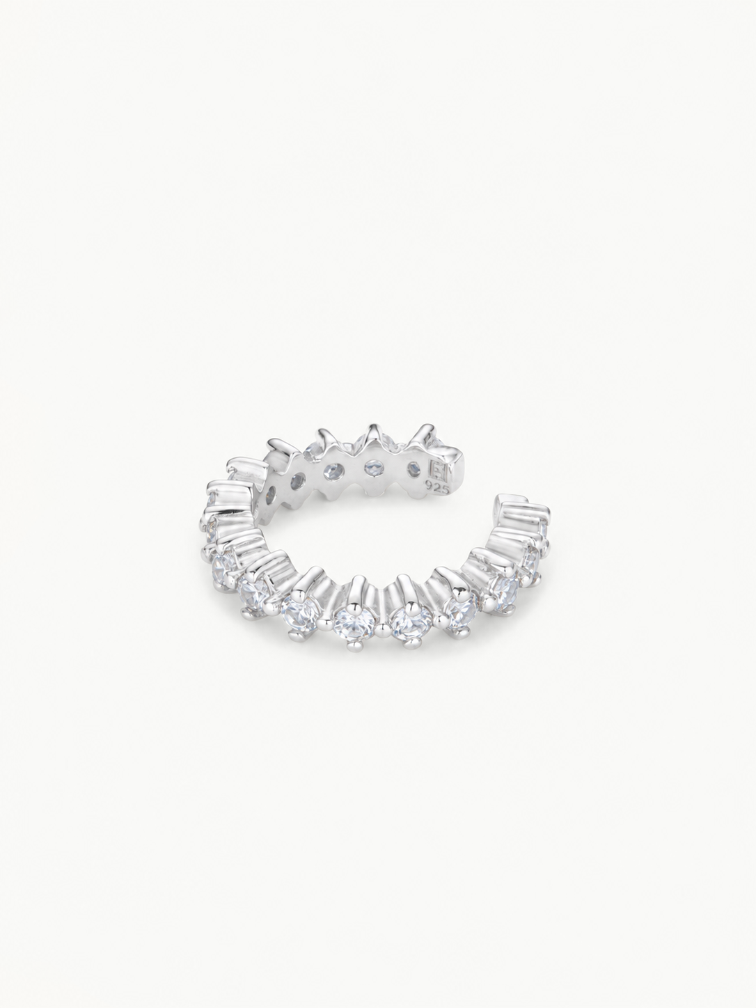White Sapphire Ear Cuff